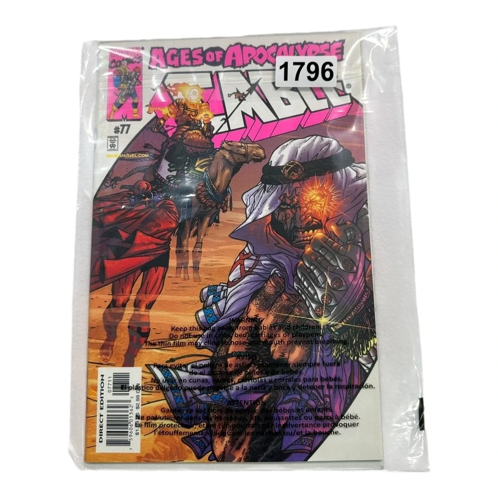 Marvel Comics Ages of Apocalypse Cable‎ #77 Comic Book Direct Edition